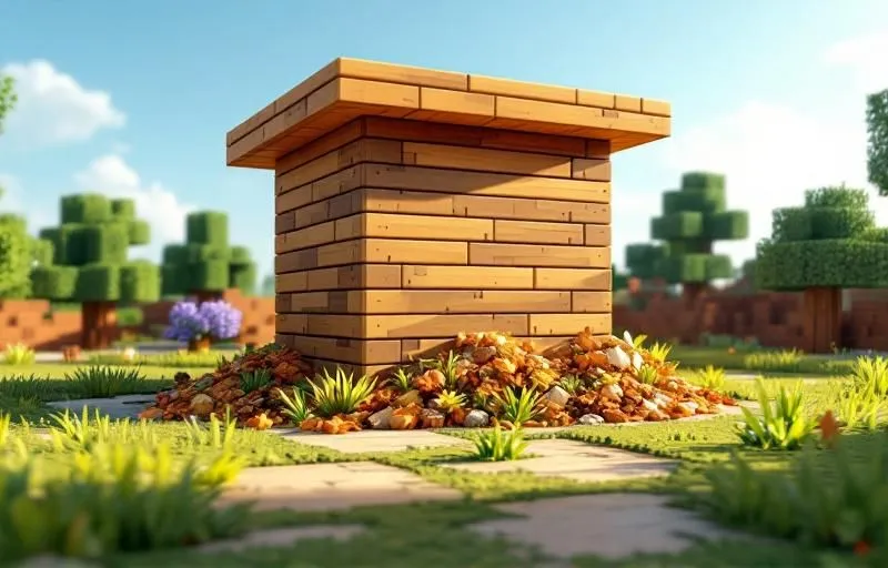 Jak zrobić kompostownik w Minecraft – praktyczny przewodnik 2025