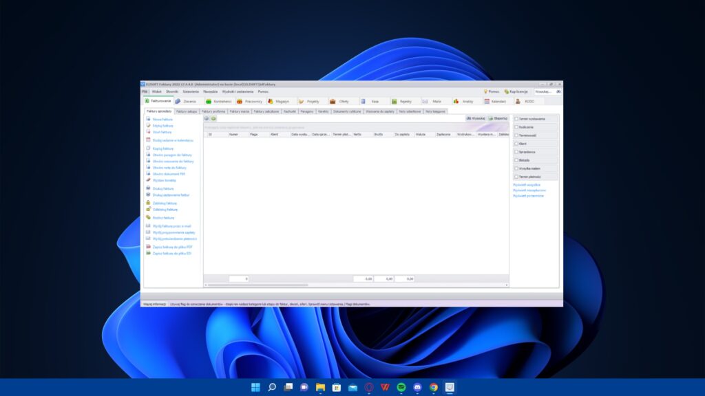 ELISOFT Faktury 2022 – darmowy program do wystawiania faktur online