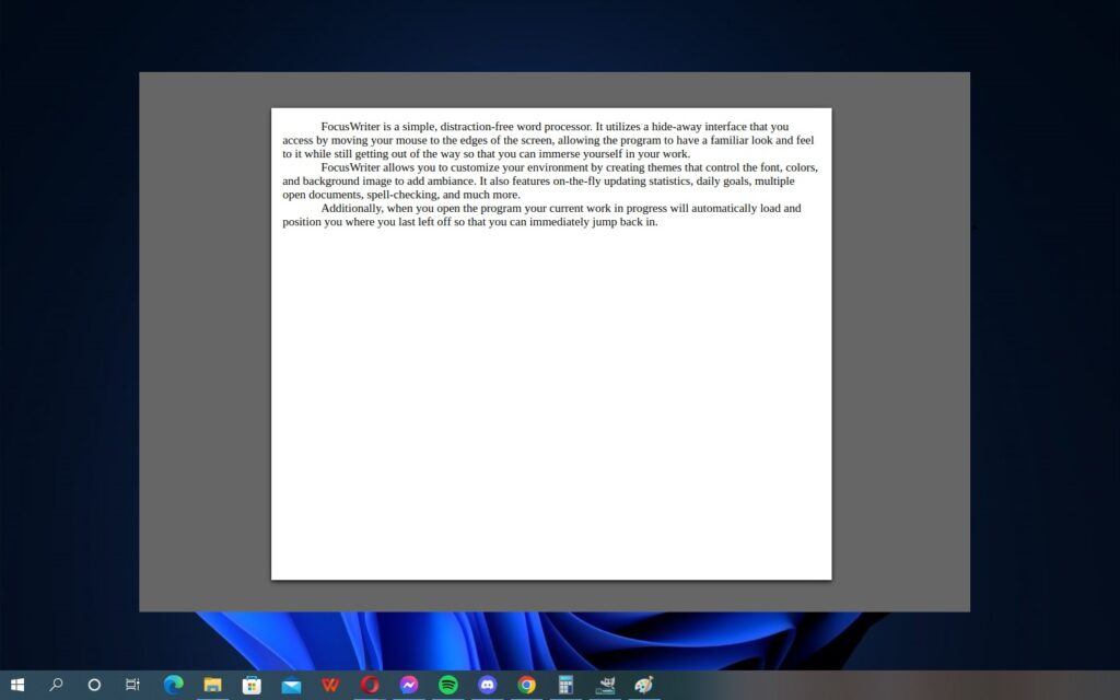 FocusWriter – darmowy program do pisania wyróżniający się minimalistycznym interfejsem