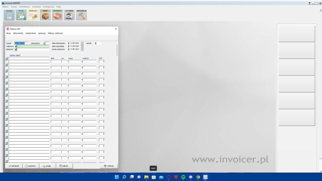 Invoicer darmowy program do fakturowania