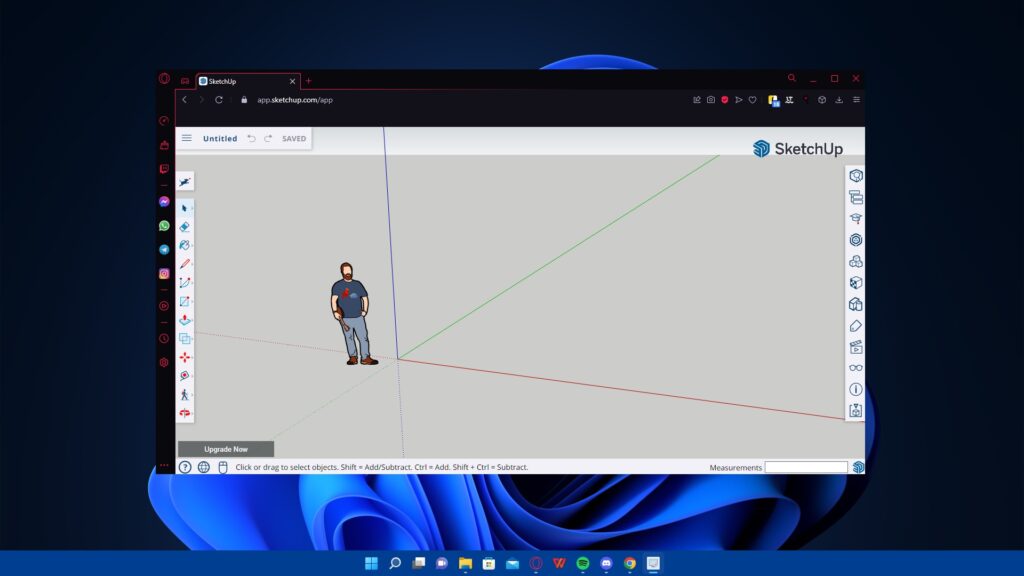 SketchUp aplikacja do projektowania online