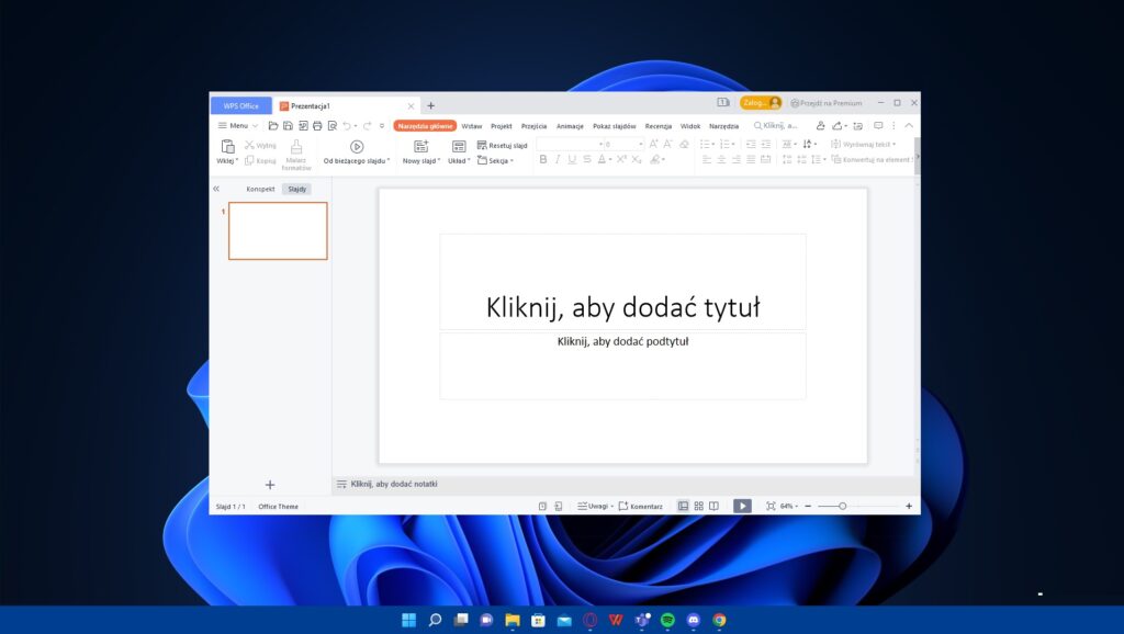 WPS Presentation: funkcjonalny, przejrzysty i bezpłatny program do prezentacji