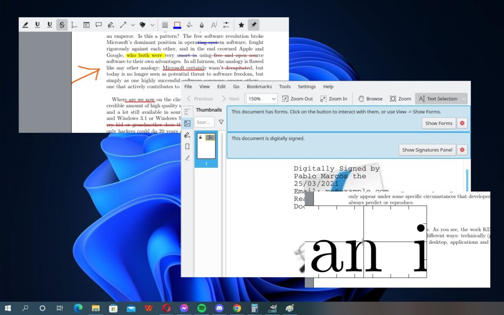 Okular – darmowy sposób na edycję plików PDF