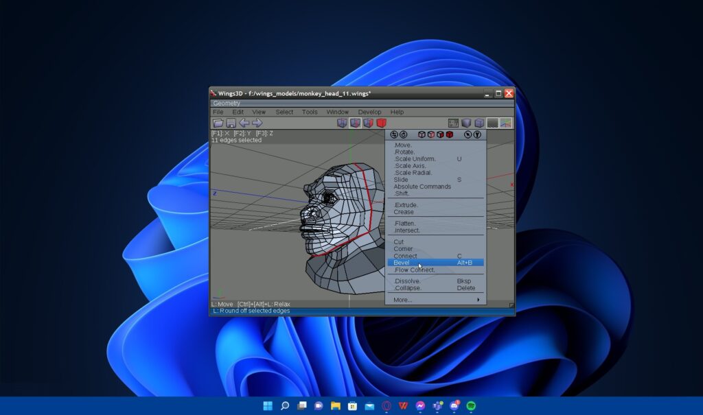 Wings 3D to funkcjonalny, darmowy program o przejrzystym interfejsie