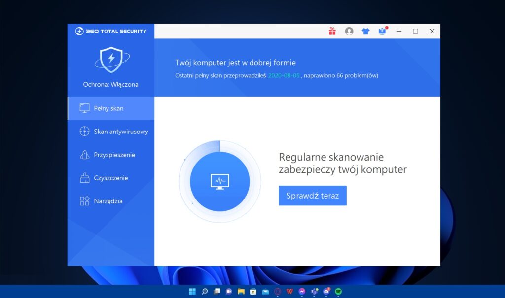 360 Total Security to skuteczny, bezpłatny antywirus
