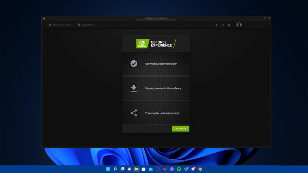 GeForce Experience – darmowe narzędzie dla posiadaczy kart NVidia
