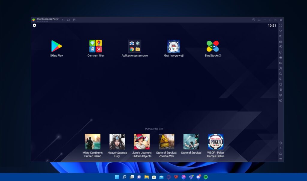 BlueStacks to jeden z najpopularniejszych emulatorów Androida na PC