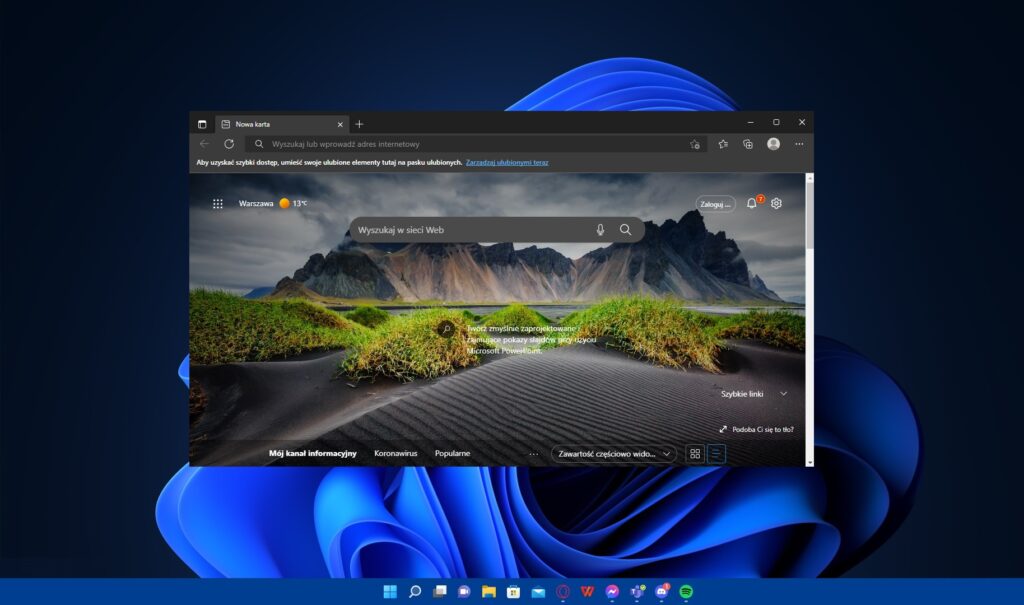Darmowa przeglądarka Edge to nowa, znacznie usprawniona wersja Internet Explorera