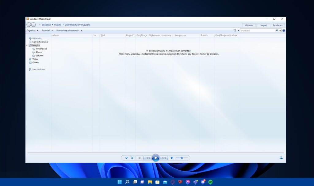 Darmowy Windows Media Player wciąż otrzymuje nowe funkcje