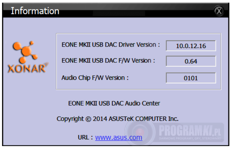 ASUS Essence One MKII Driver – Sterownik dla przetworników cyfrowo-analogowych i wzmacniaczy słuchawkowych