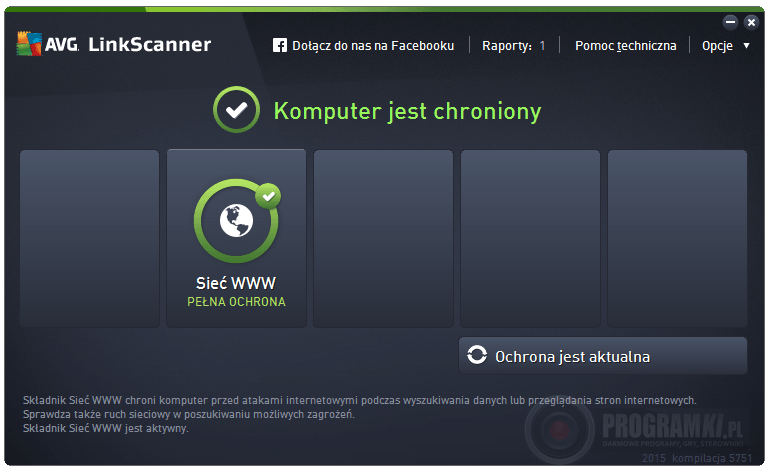 AVG LinkScanner – Oprogramowanie do skanowania stron internetowych pod kątem bezpieczeństwa