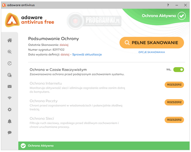 Adaware Antivirus Free – Darmowy program antywirusowy z funkcją ochrony w czasie rzeczywistym