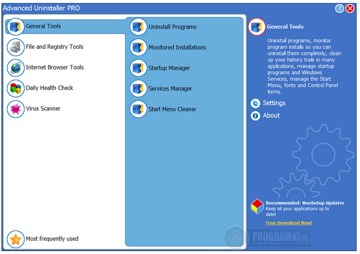 Advanced Uninstaller PRO – Program do zarządzania systemem Windows