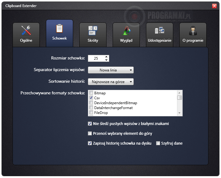 Clipboard Extender – Rozbudowany schowek do wielokrotnego zapisywania tekstu