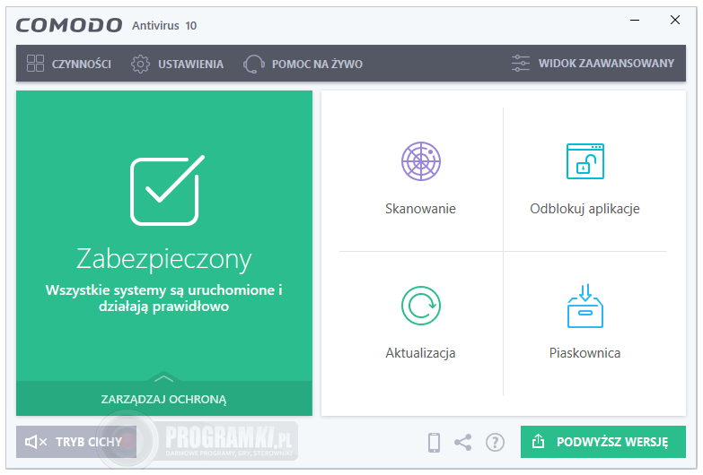 Comodo Antivirus – Program do ochrony komputera przed wirusami i szkodliwym oprogramowaniem