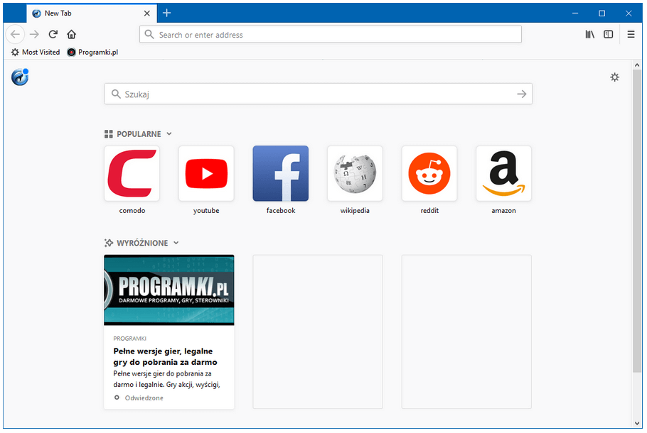 Comodo IceDragon – Przeglądarka internetowa z dodatkowymi funkcjami bezpieczeństwa