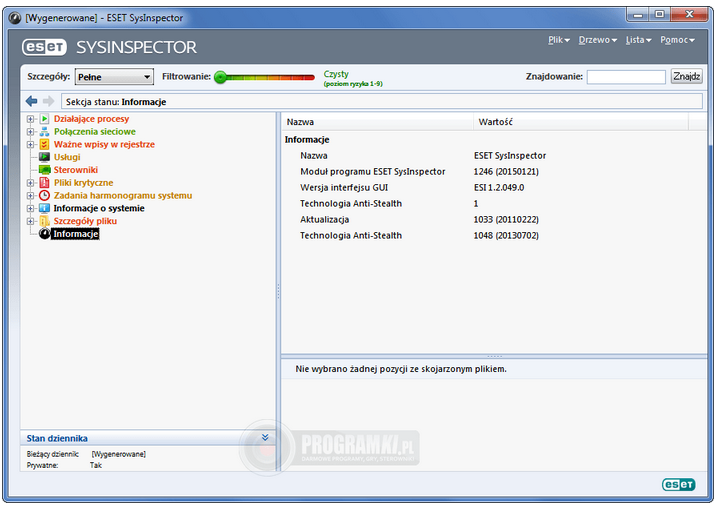 ESET SysInspector – Narzędzie diagnostyczne do monitorowania procesów i usług w systemie Windows
