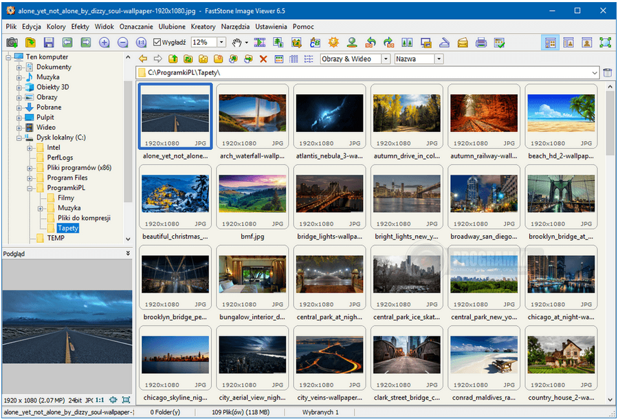 FastStone Image Viewer – Przeglądarka graficzna i narzędzie do edycji zdjęć
