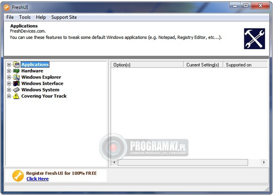 Fresh UI – Program do dokładnej konfiguracji i optymalizacji systemu Windows