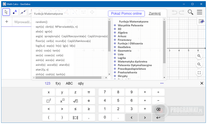 GeoGebra – Prosty w obsłudze i rozbudowany program matematyczny