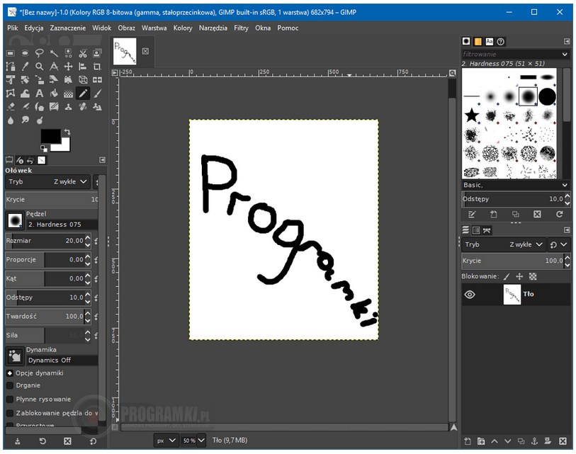 Gimp – Program do obróbki plików graficznych