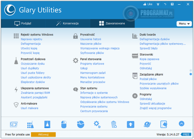 Glary Utilities – Program do utrzymywania porządku w systemie Windows