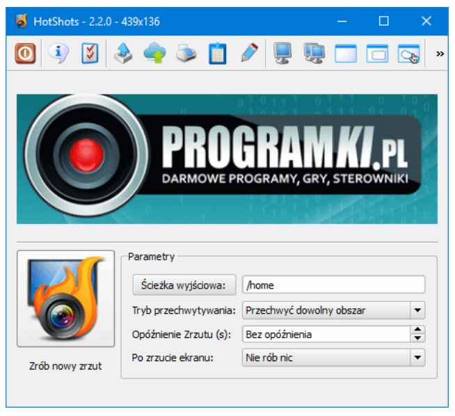 HotShots – Prosty program do tworzenia zrzutów ekranu