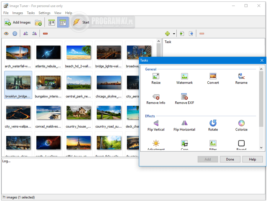 Image Tuner – Program do szybkiej edycji wielu zdjęć jednocześnie