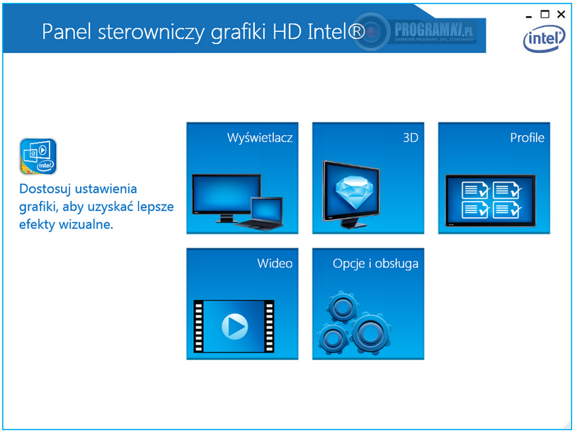 Intel Graphics Driver (Haswell) – Sterowniki dla układów graficznych zintegrowanych z procesorami Intel Core, Pentium i Celeron czwartej generacji (Haswell)