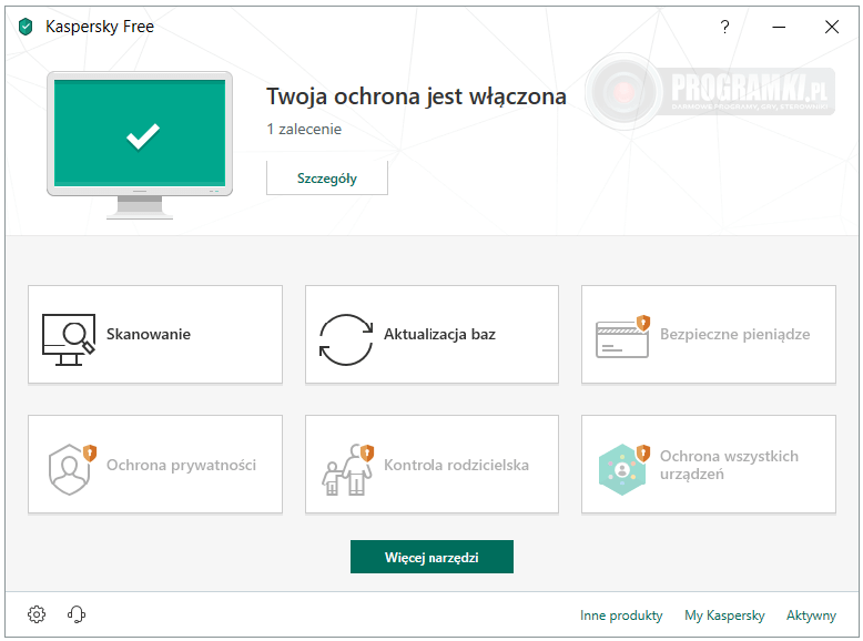 Kaspersky Free Antivirus – Darmowy program antywirusowy