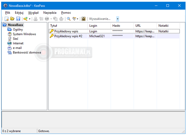 KeePass Password Safe – Program do przechowywania haseł i danych