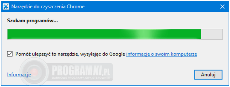 Narzędzie do czyszczenia Chrome – Oprogramowanie do usuwania niechcianych elementów z przeglądarki Google Chrome