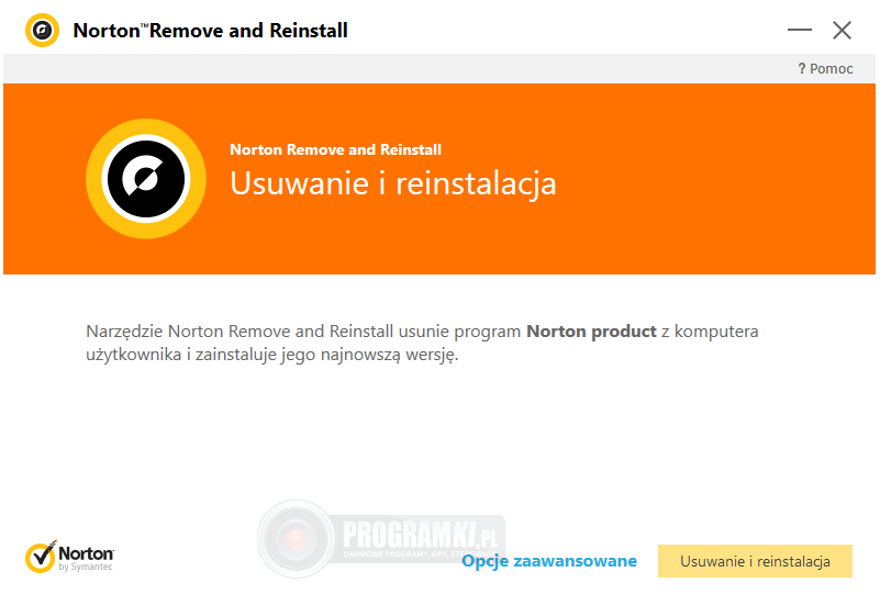 Norton Remove and Reinstall – Narzędzie do całkowitego usuwania i ponownej instalacji produktów zabezpieczających Norton