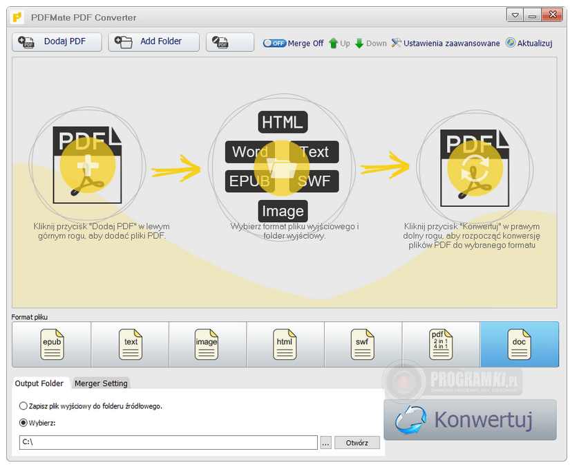 PDFMate PDF Converter Free – Bezpieczny i łatwy w obsłudze konwerter plików PDF
