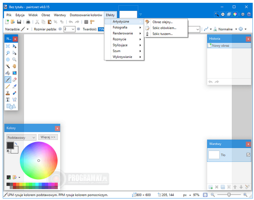 Paint.NET – Darmowy program do obróbki grafiki