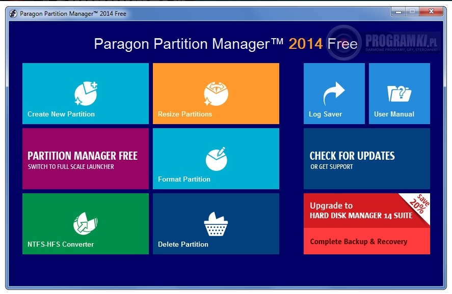 Paragon Partition Manager – Narzędzie do zarządzania partycjami w systemach Windows