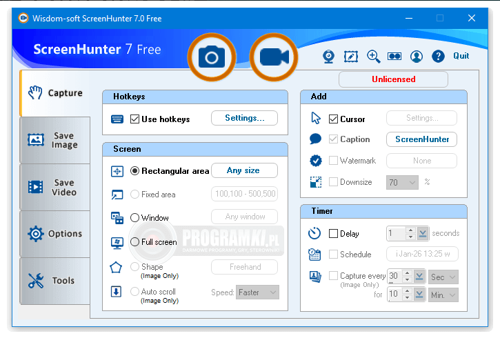 ScreenHunter – Program do tworzenia zrzutów ekranu