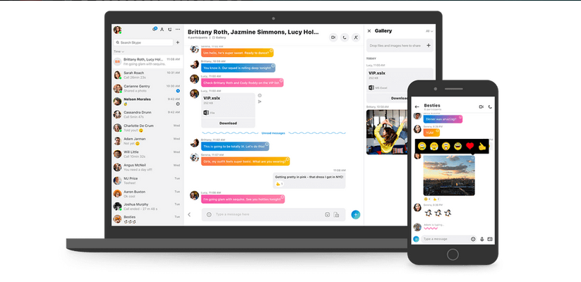 Skype – Program do prowadzenia rozmów wideo i tekstowych z użytkownikami na całym świecie