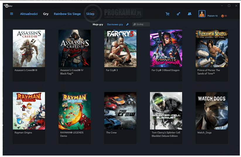 Uplay – Platforma do obsługi cyfrowych gier Ubisoft