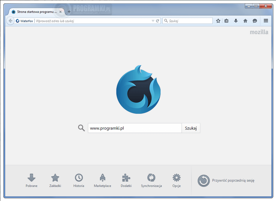 Waterfox – Przeglądarka internetowa dla systemów Windows 64-bit