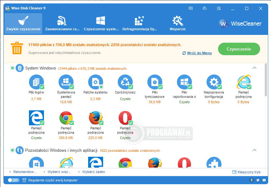 Wise Disk Cleaner – Program do utrzymania porządku na dysku twardym