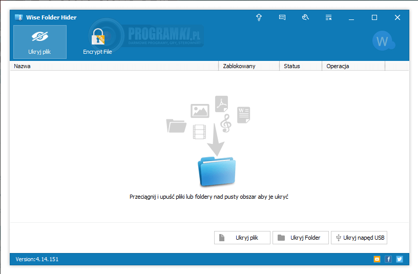 Wise Folder Hider – Prosty program do ukrywania plików i katalogów w systemie Windows