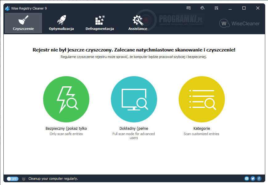 Wise Registry Cleaner – Darmowe narzędzie do czyszczenia rejestru systemu Windows