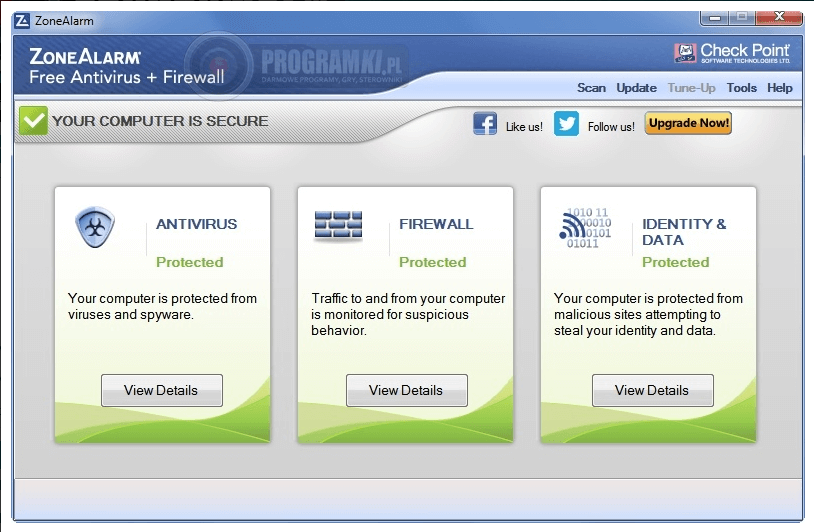 ZoneAlarm Free Antivirus + Firewall – Program do zabezpieczania komputera przed wirusami i atakami sieciowymi