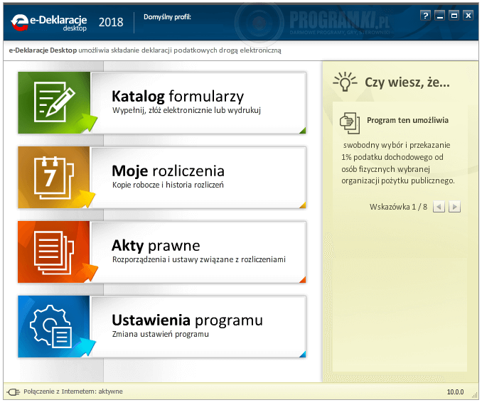 e-Deklaracje Desktop – Oficjalny program Ministerstwa Finansów do wypełniania zeznań podatkowych