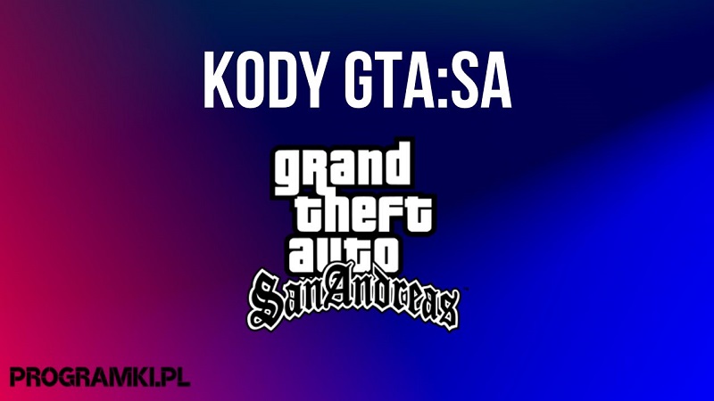 kody gta sa