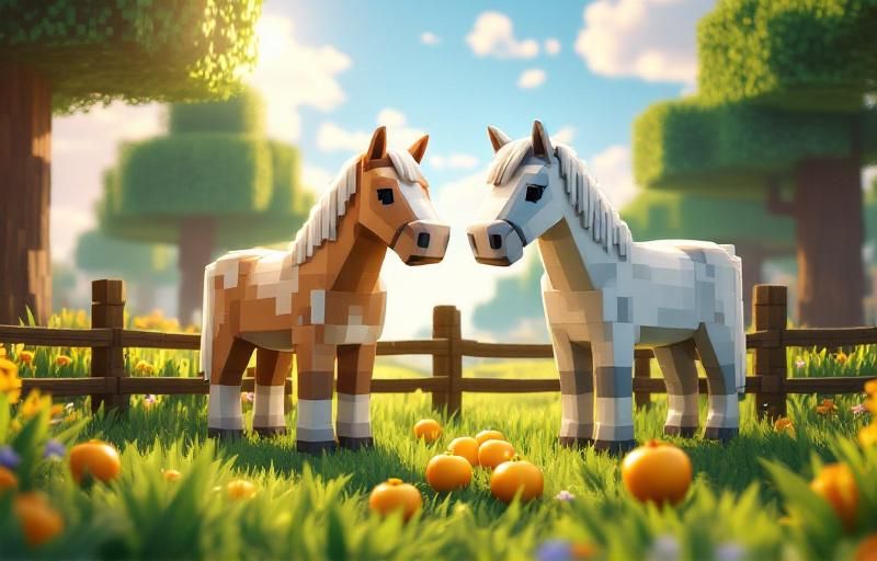 Jak rozmnożyć konie w Minecraft – praktyczny przewodnik dla graczy